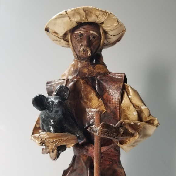 Mexican Folk Art Paper Mache Sculpture - Picture 4 of 4